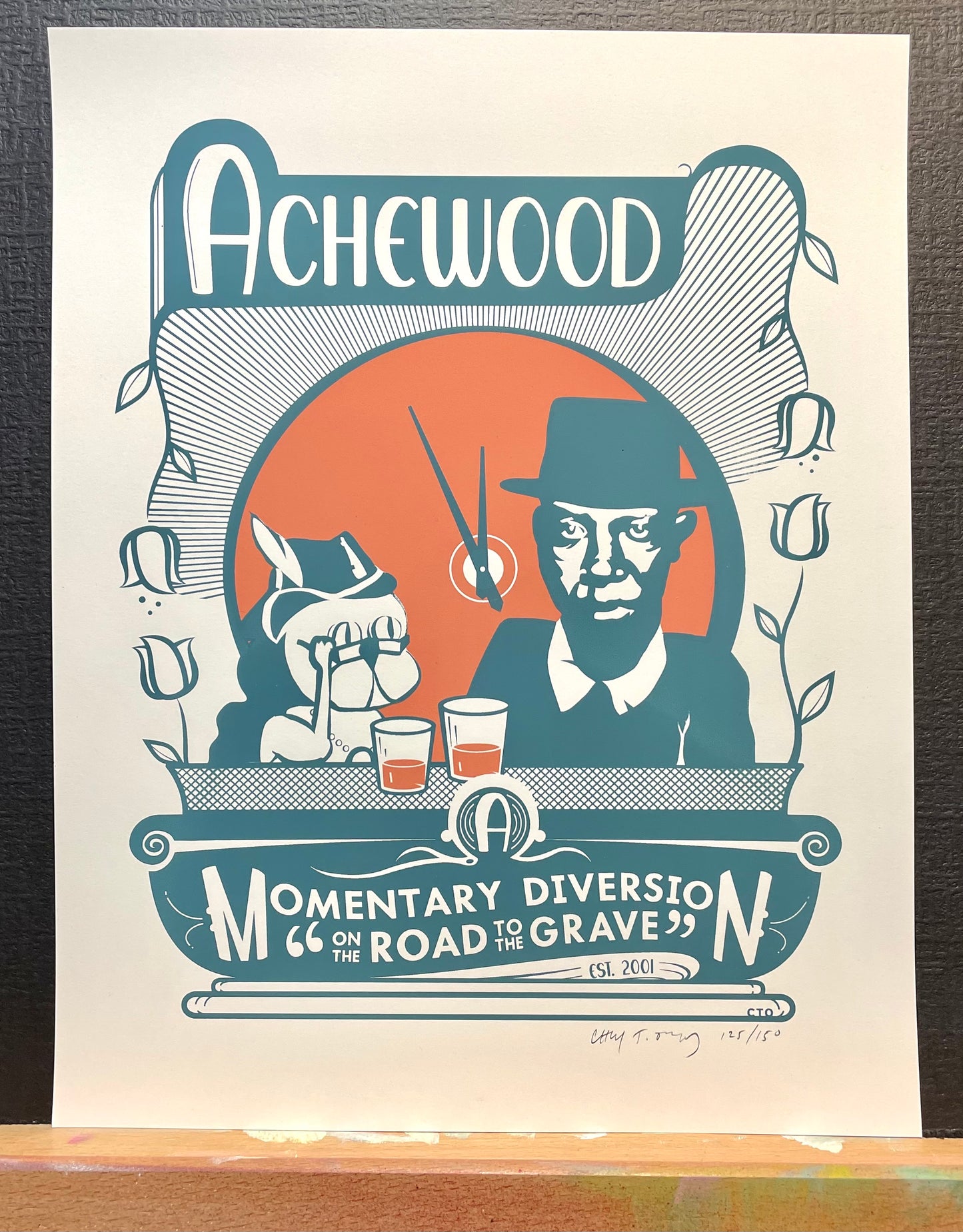 Numbered Silkscreen - Robert Johnson