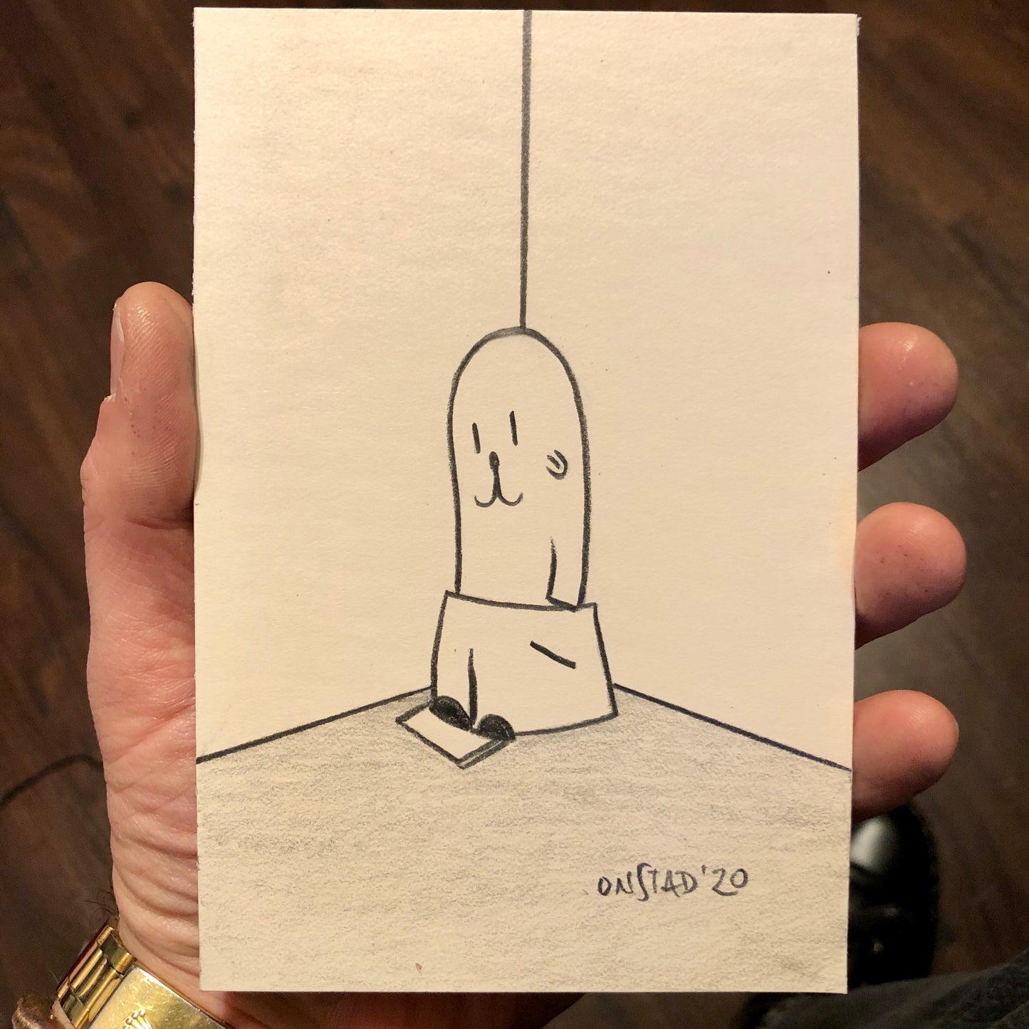 Philippe, Standing On It, Original Pencil