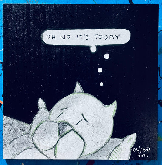 Oh No It's Today, 6" Schoolbook Pencilshade