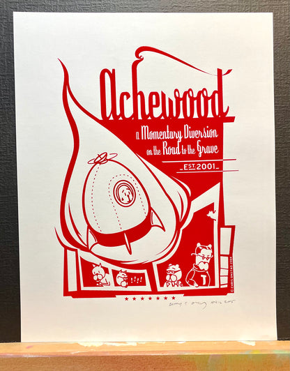 2005 Vintage Silkscreen - Momentary Diversion - Multiple Colors