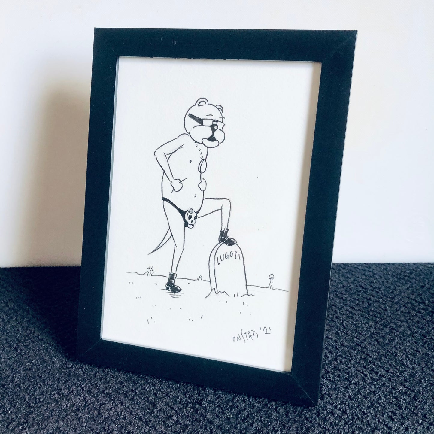 Framed Ray Original -  Goth Warm-Down