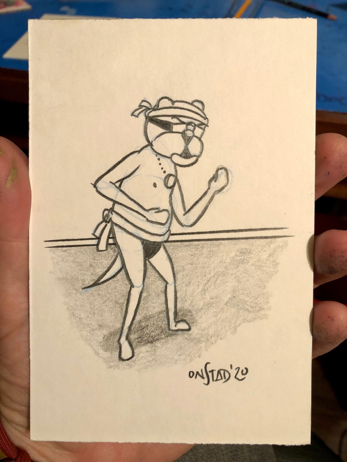 Ray, Fear His White Belt Rage