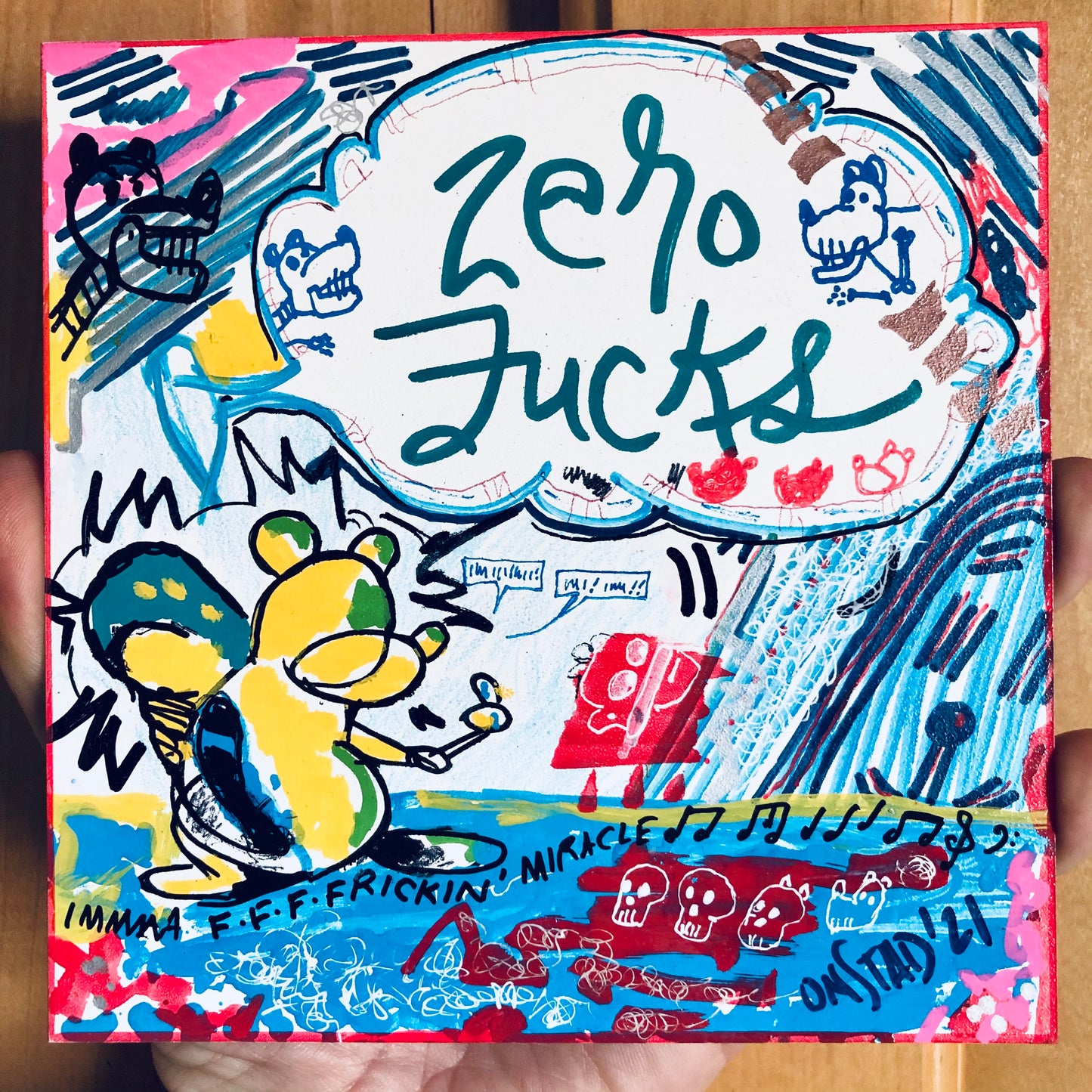 Zero Fucks, Featuring The Miracle