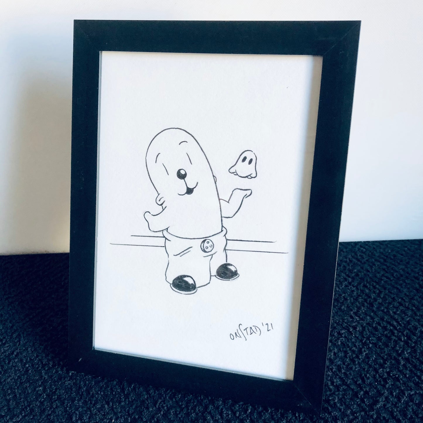 Framed Philippe Original 03312021 - Ghostfriend