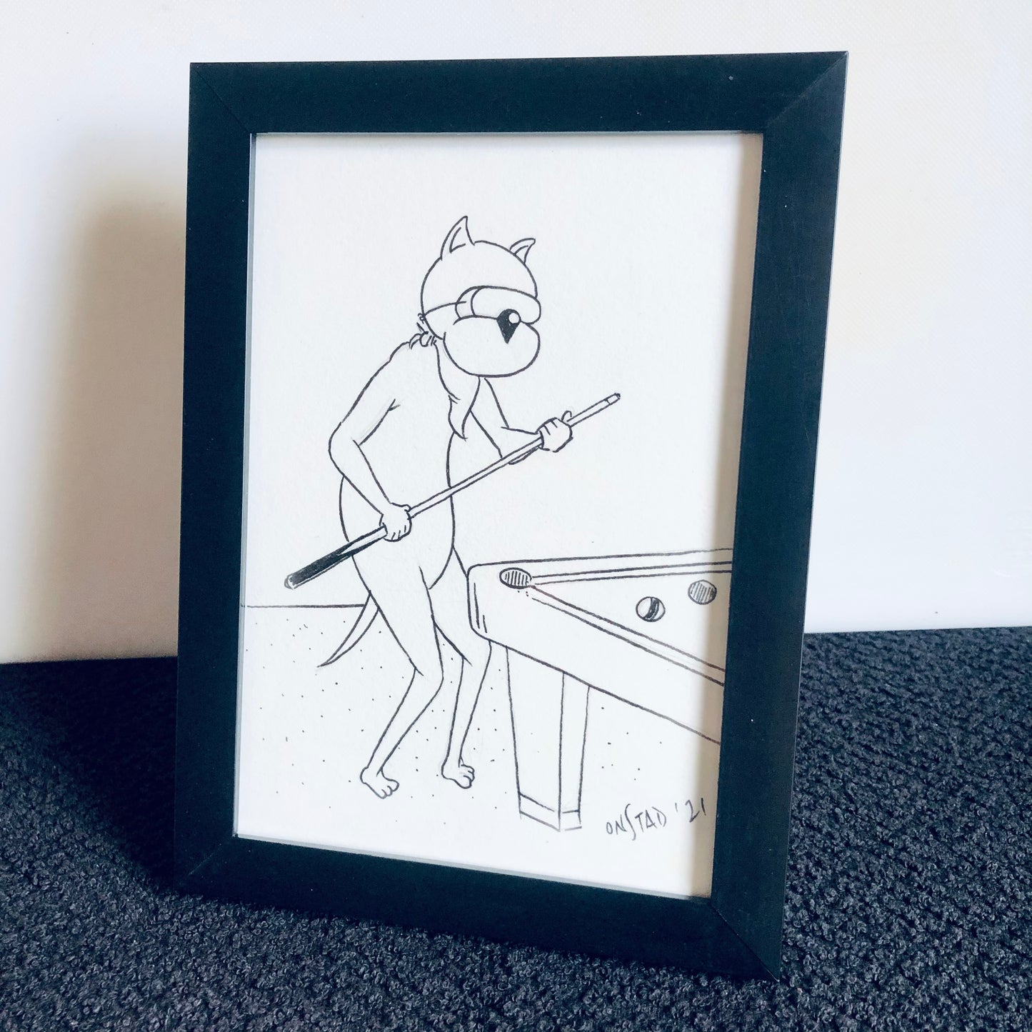 Framed Beef Original - 8-ball Hero