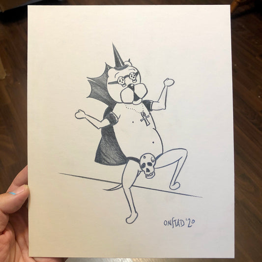 Ray, Gothic Dance, Original 8x10