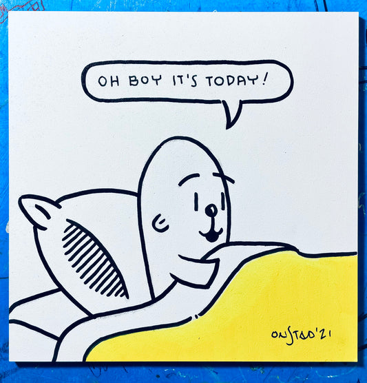 Oh Boy It's Today, 6", 11/25/21-Yellow