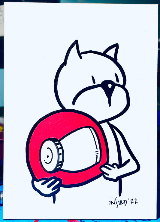 Hi, I’m Mr. Galaxy, 5x7", 4/25/2022-B