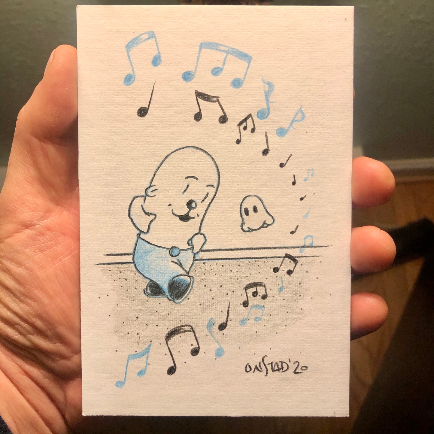 Philippe an' Lil Ghost Buddy, Feel The Music