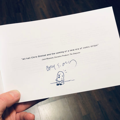 Self-Published Volume 1, Signed w/Philippe character drawing