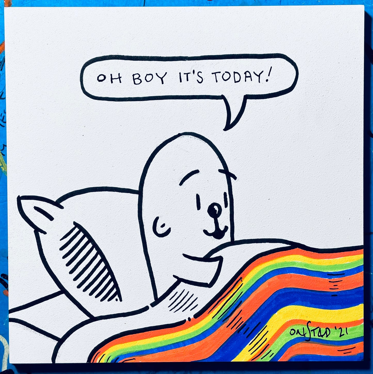 Oh Boy It's Today, 6", PrismaQuilt