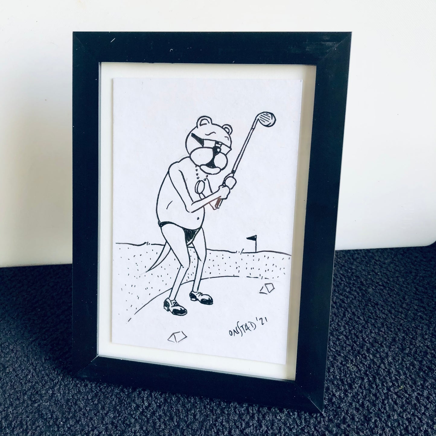 Framed Ray Original -  Link Ray