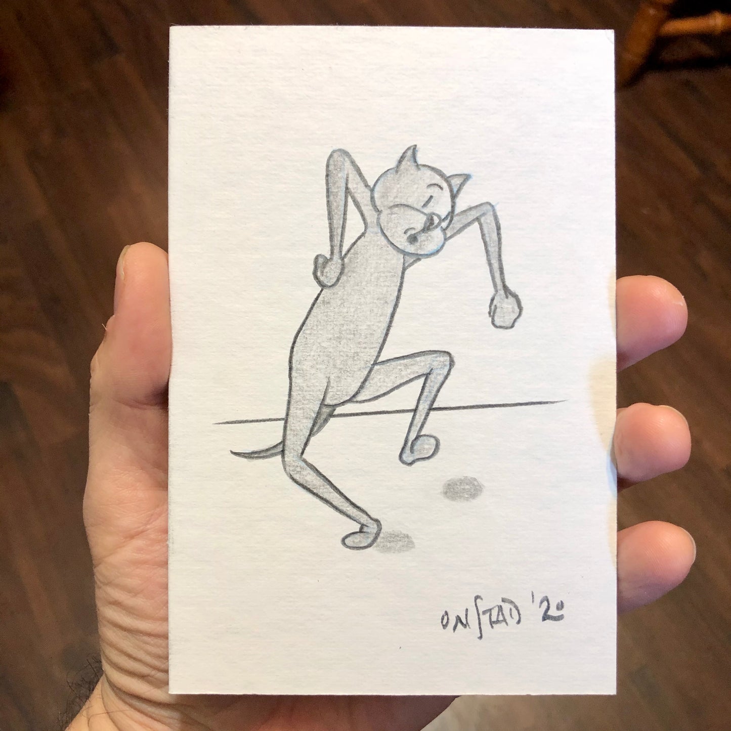 Roast Beef, Scared of His Own Shadow