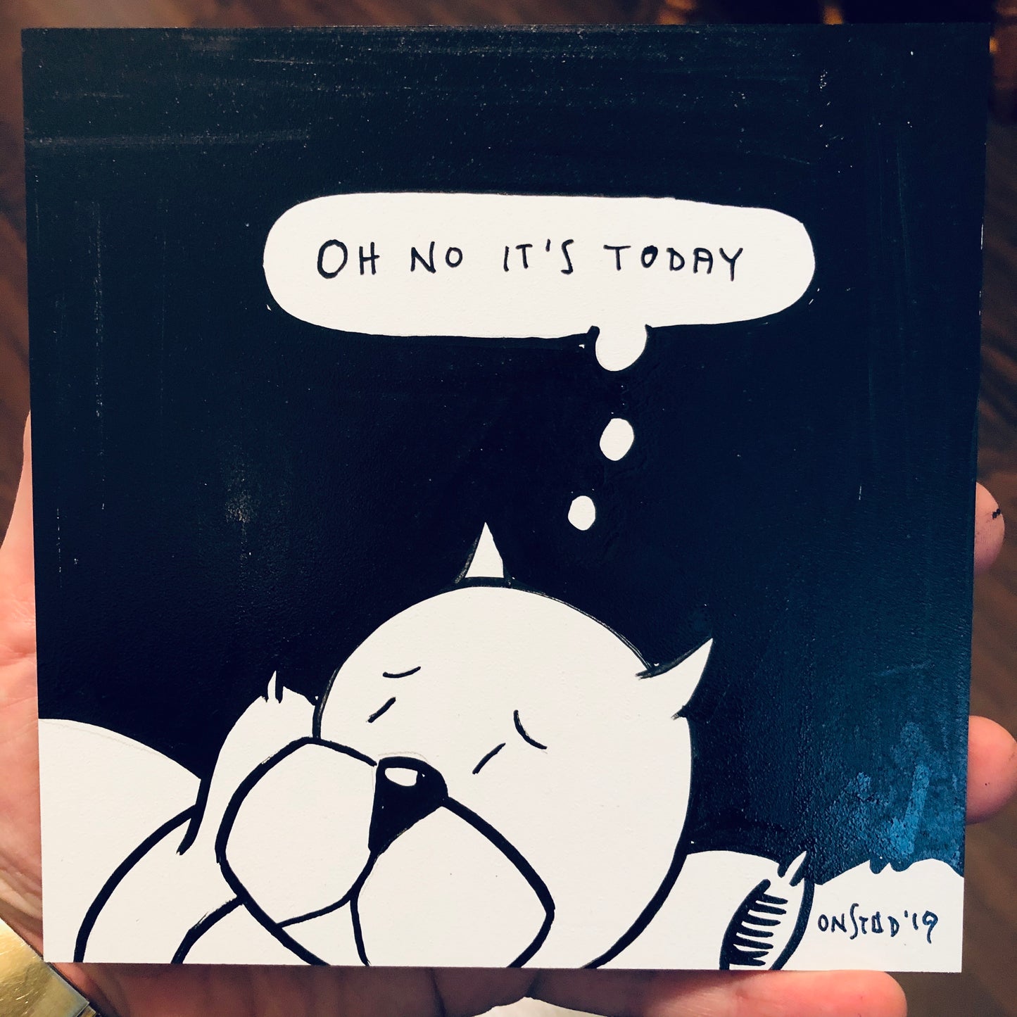 Oh No It's Today, 6", 11/15/2019-C-bk