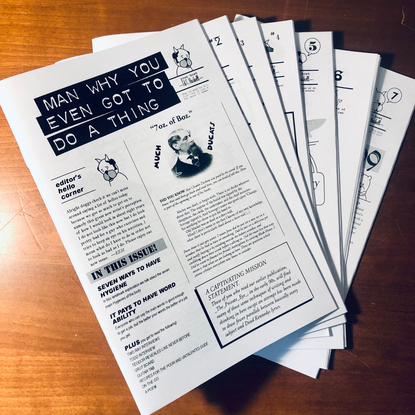 Complete Zine Set - #1-7!