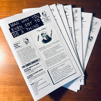 Complete Zine Set - #1-7!