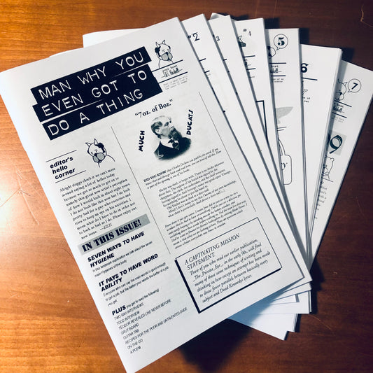 Complete Zine Set - #1-7!