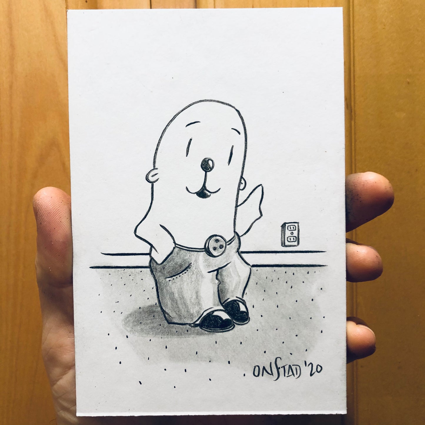 Philippe, Pretending He Is A Schoolboy