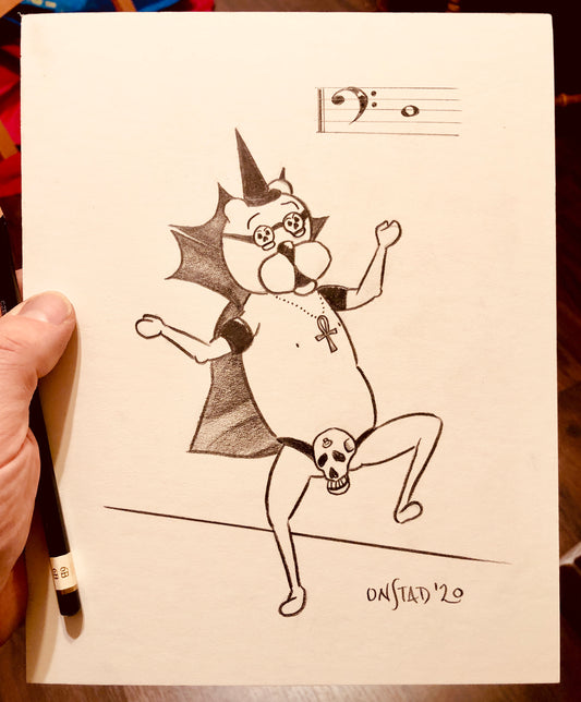 Ray, Gothic Dance, Original 8x10