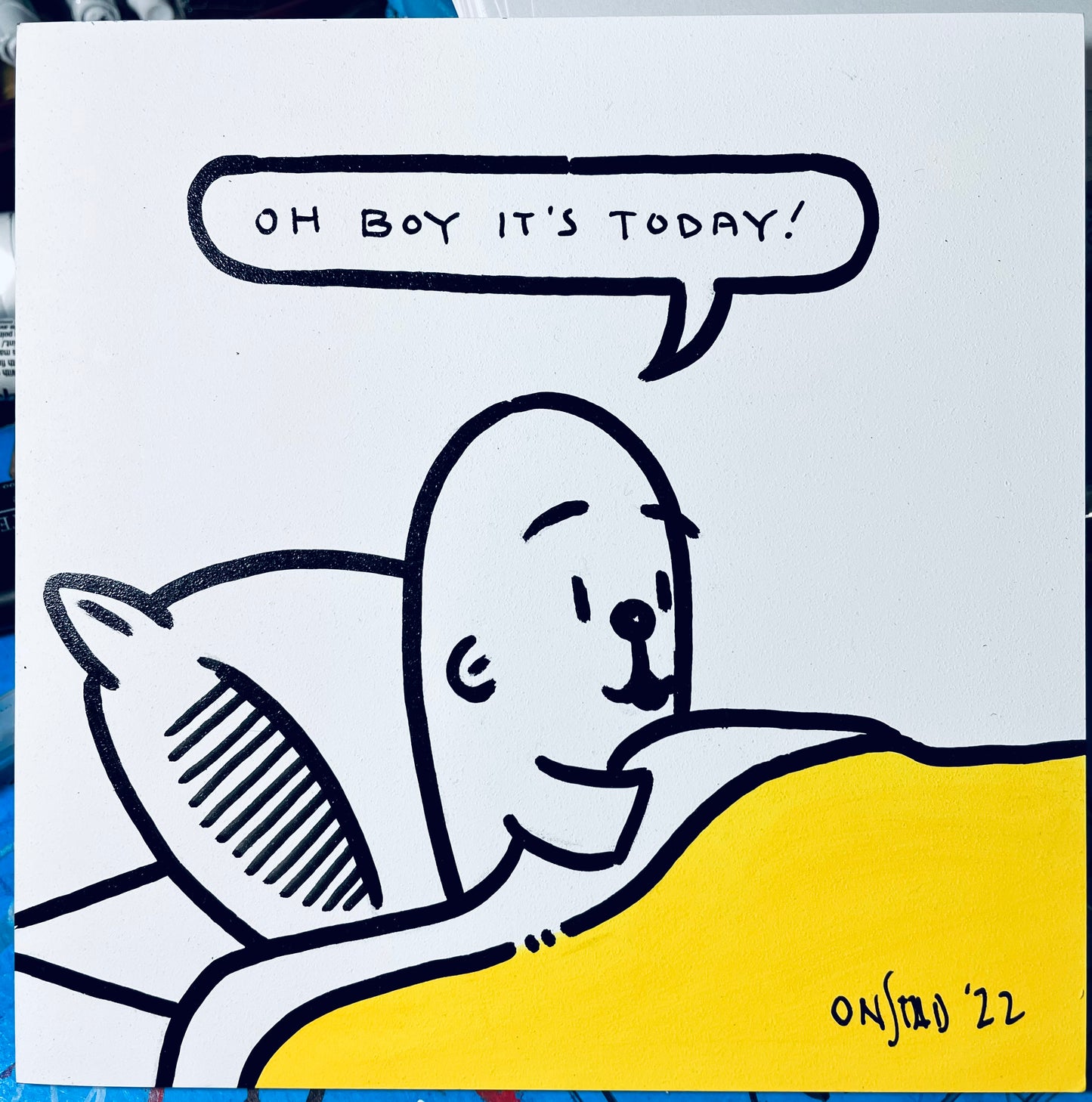 Oh Boy It's Today, 6", 4/18/2022-C