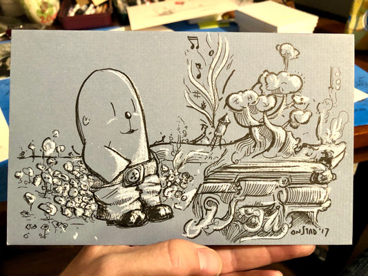 Philippe, Reading is Magic aka Tome on the Book-Plinth