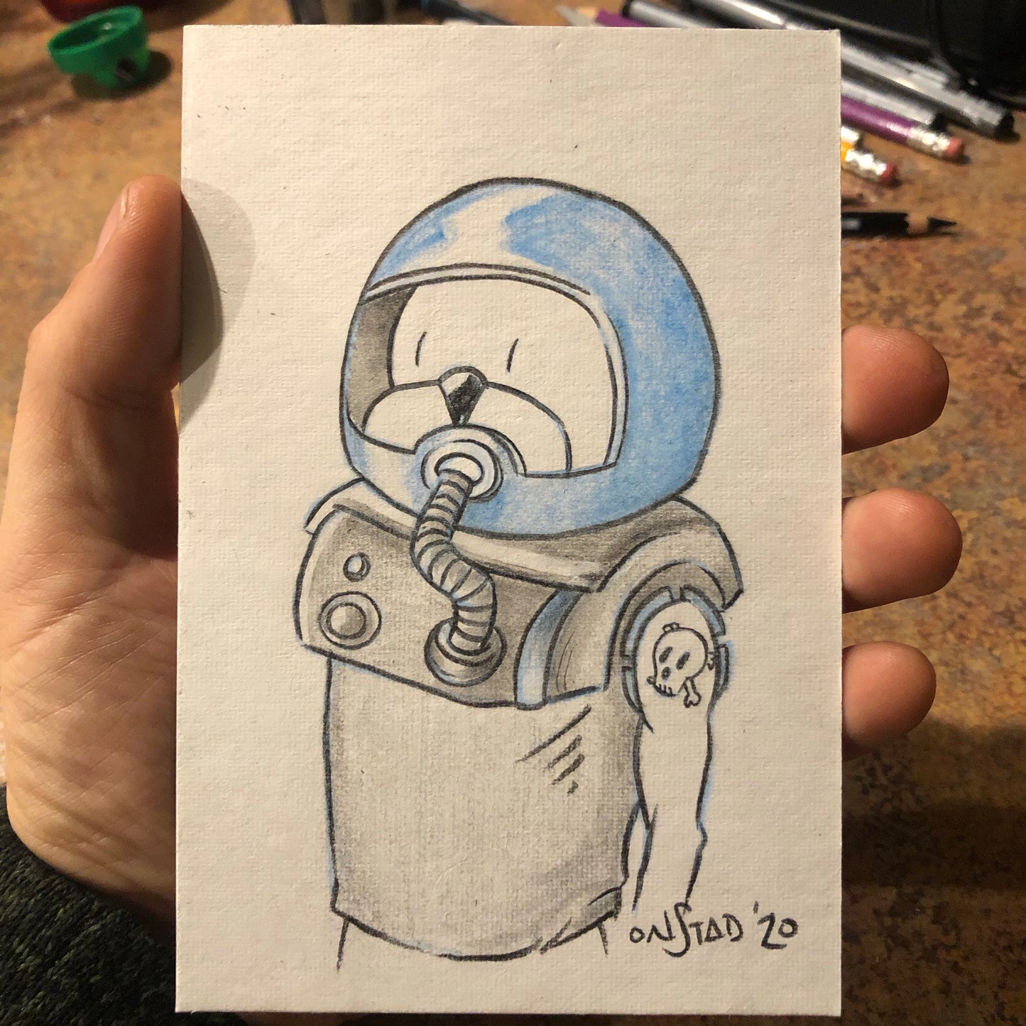 Roast Beef, Sleeveless Spaceman aka Toughest Man in the Milky Way