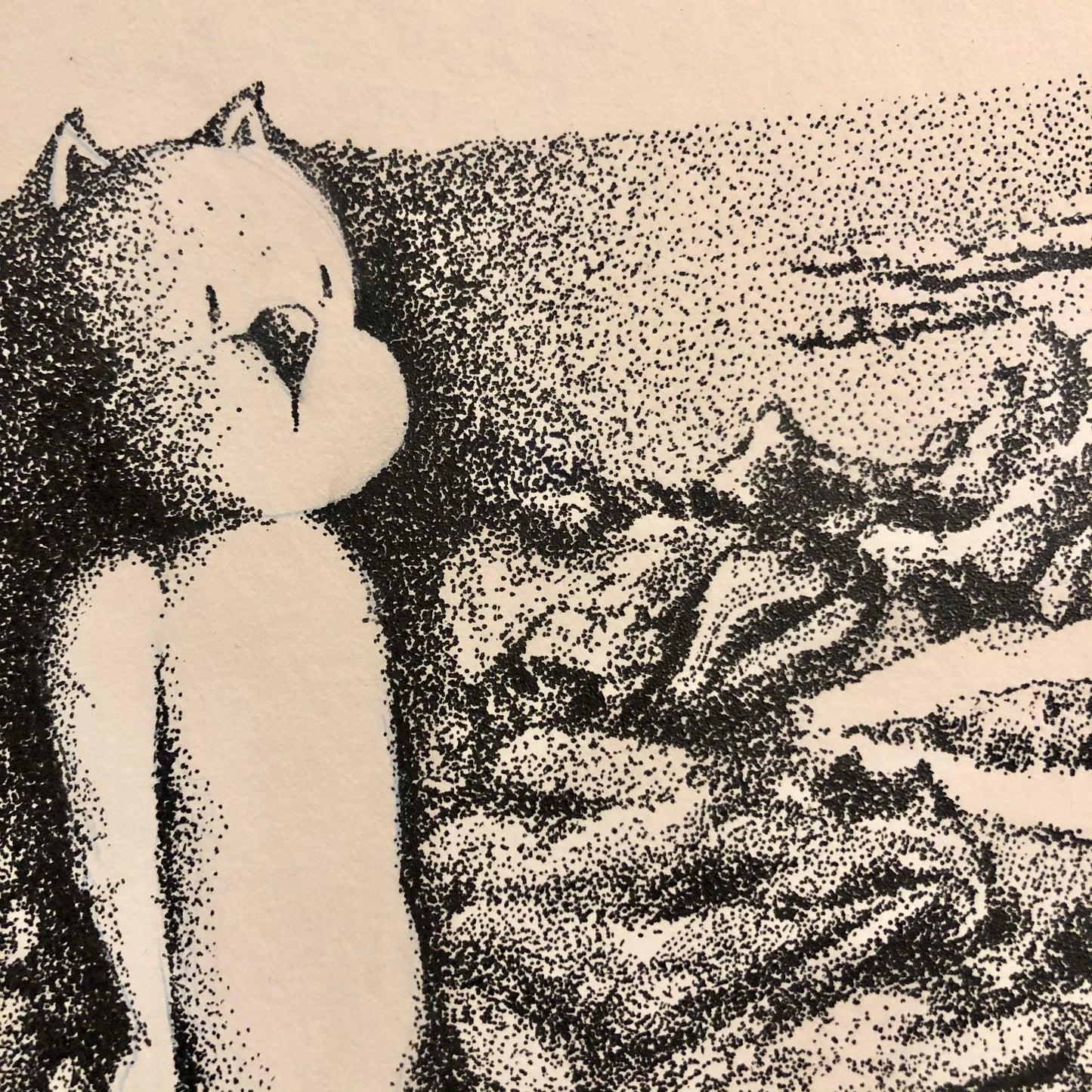 Roast Beef, Large Stipple No. 1