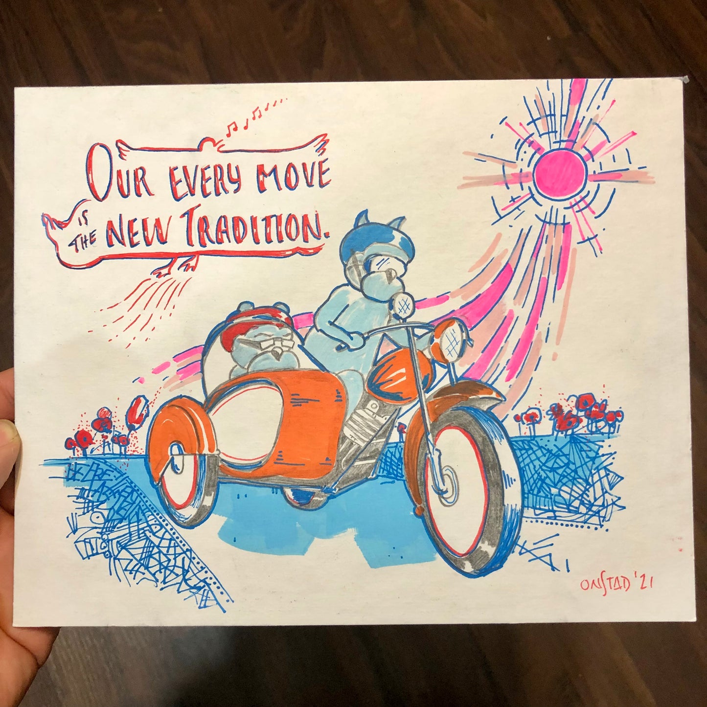 New Tradition, Let’s 70s, 8x10”