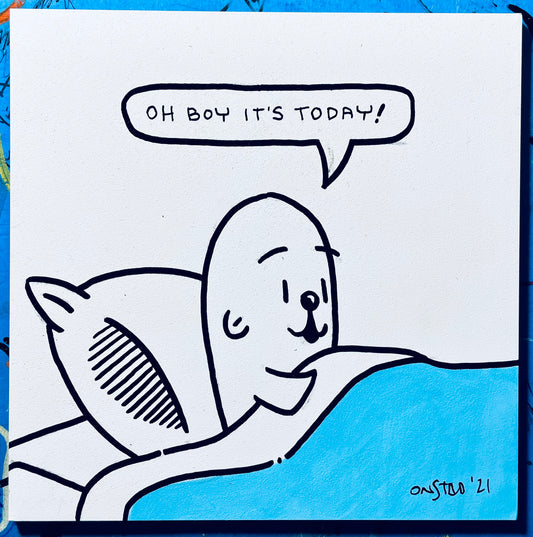 Oh Boy It's Today, 6", 12/8/21B-Blue