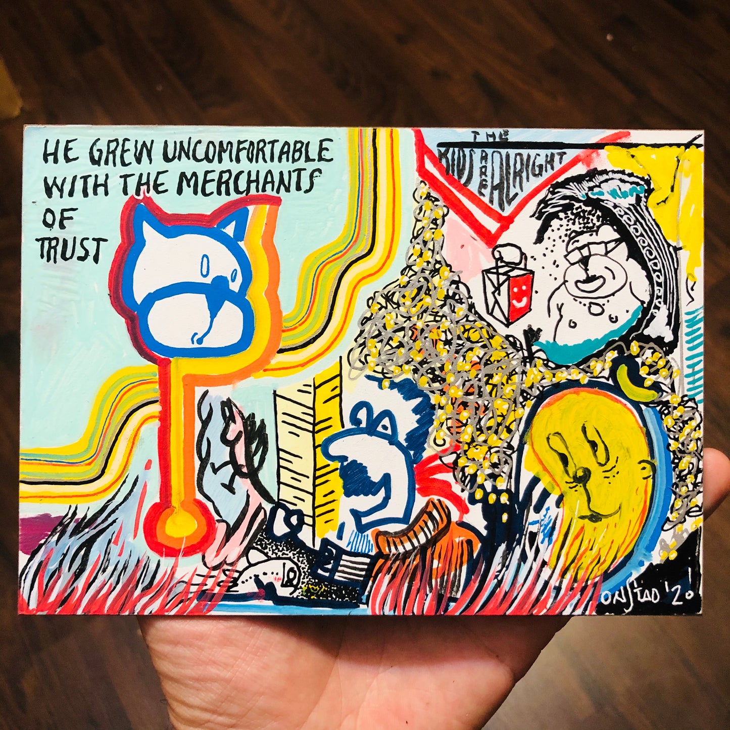 He Grew Uncomfortable With The Merchants Of Trust