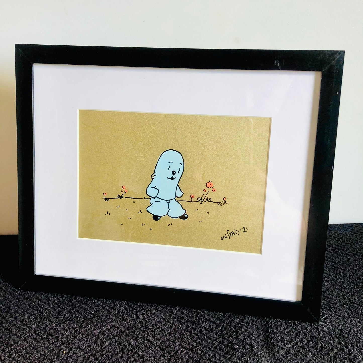 Golden Boy - Philippe 8x10 framed & matted