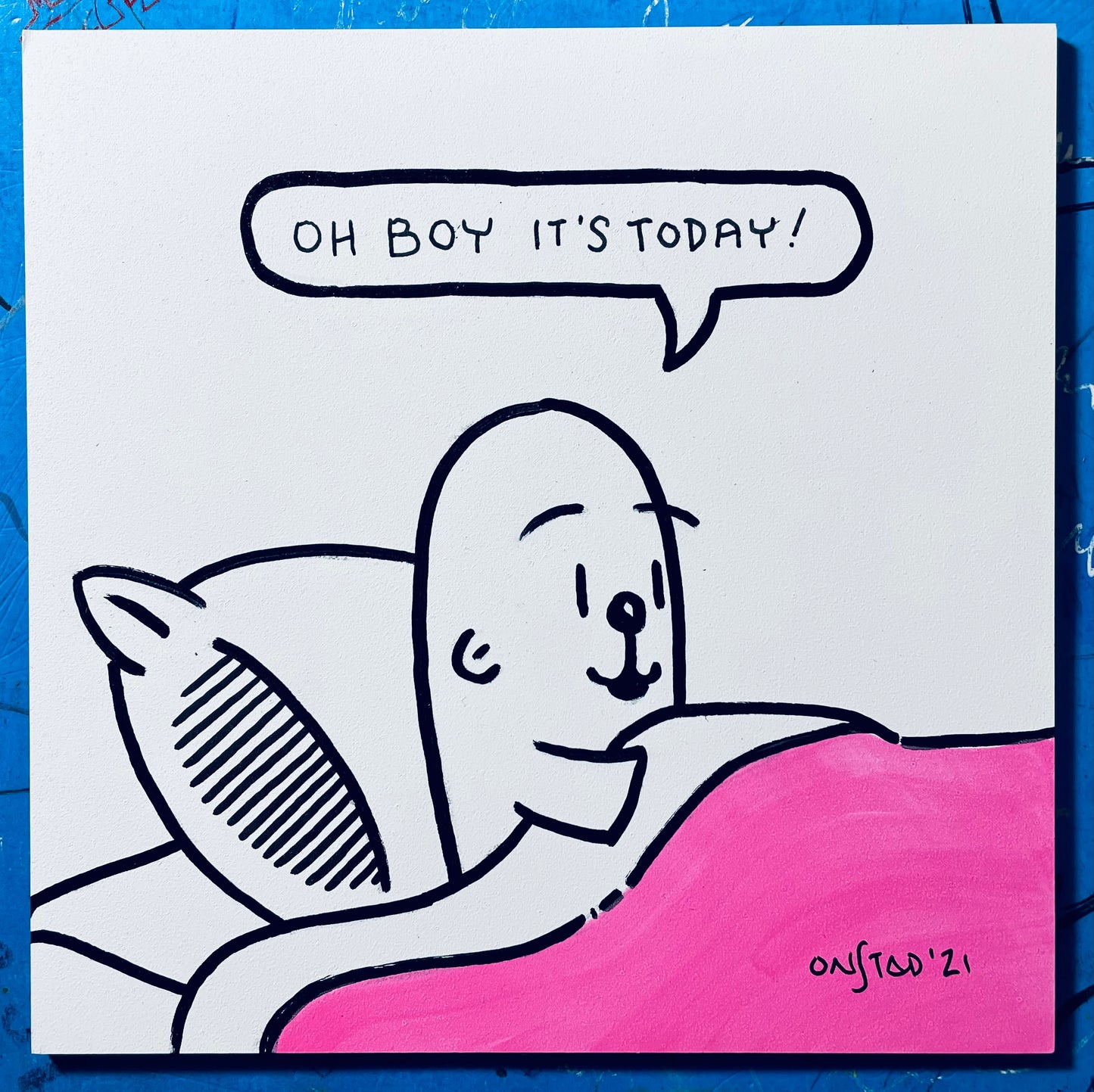 Oh Boy It's Today, 6", 11/25/21-Pink