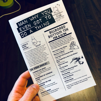 Man Why You Even Got To Do A Thing #3