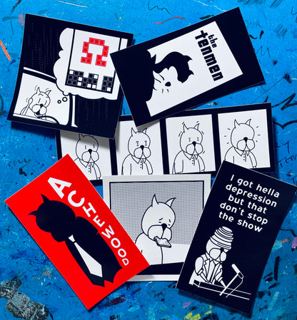 Sticker Sets 1, 2, 3, 4, 5 - Save $8!